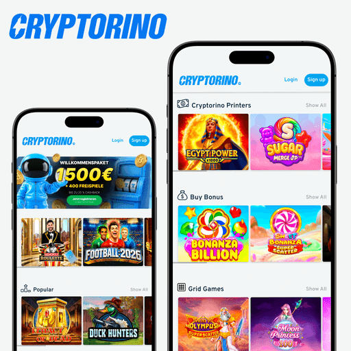 Bei Cryptorino mit Echtgeld spielen